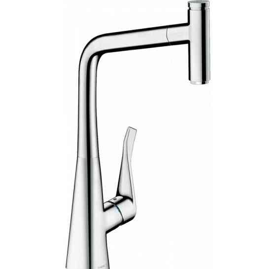 Смеситель для кухни Hansgrohe, Metris Select M71, Eco, sBox, тип открывания воды - однорычажный 7380 Москва