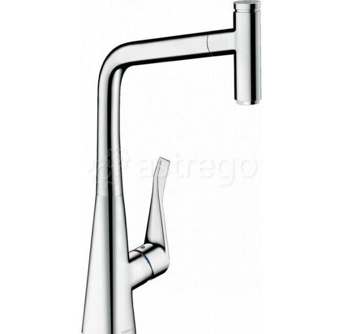 Смеситель для кухни Hansgrohe, Metris Select M71, Eco, sBox, тип открывания воды - однорычажный 7380 Москва - изображение 1