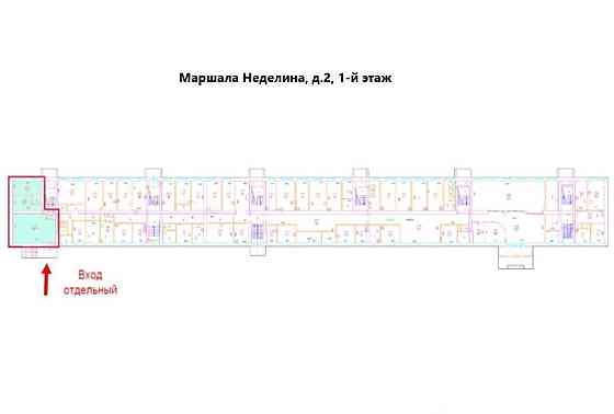 Свободного назначения, 68.6 м2 Москва