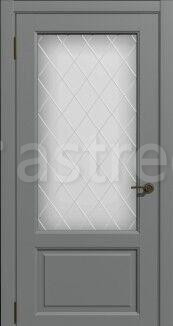 Дверь межкомнатная серия Симфония ST модель Лира ПО 600х900 мм покрытие ПВХ Soft Touch, Soft Touch с Чита - изображение 1