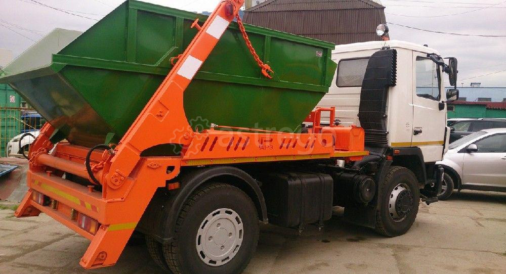 Мусоровоз бункеровоз МБС-3401 (МК 3512-02) на шасси МАЗ-5550С3 Самара - изображение 1
