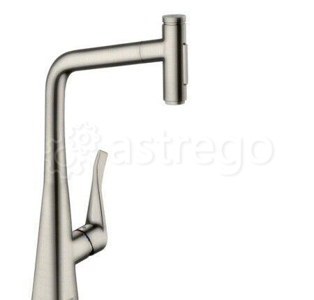 Смеситель для кухни Hansgrohe, Metris Select M71, sBox, тип открывания воды - однорычажный 73816800 Москва - изображение 1