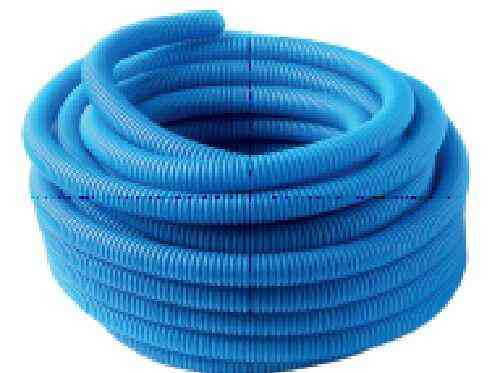 Труба гофрированная ПНД MVI, Д32 (внутр 27 мм) 32х27 mm PN синяя Красноярск