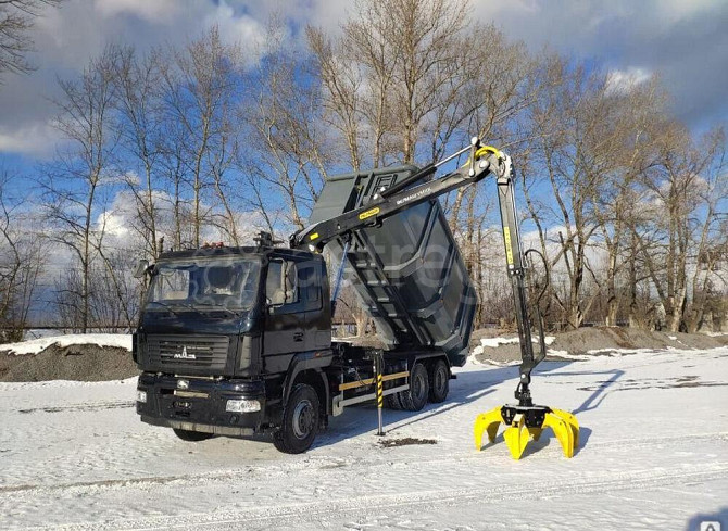 Ломовоз МАЗ 6312С5-8525-012 с КМУ 30 кубов Санкт-Петербург - изображение 1