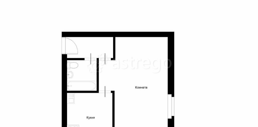 1-комн. квартира, 31.5 м2, 2/5 эт. Зеленогорск - изображение 3