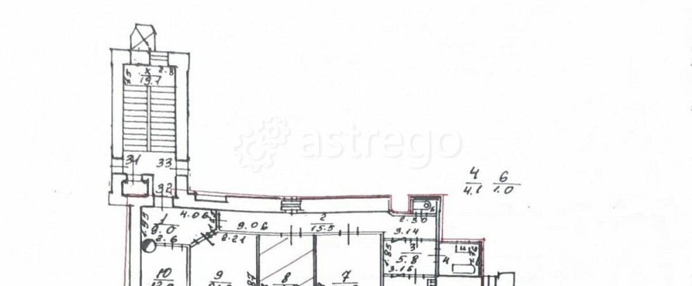 4-комн. квартира, 120.5 м2, 2/6 эт. Санкт-Петербург - изображение 1