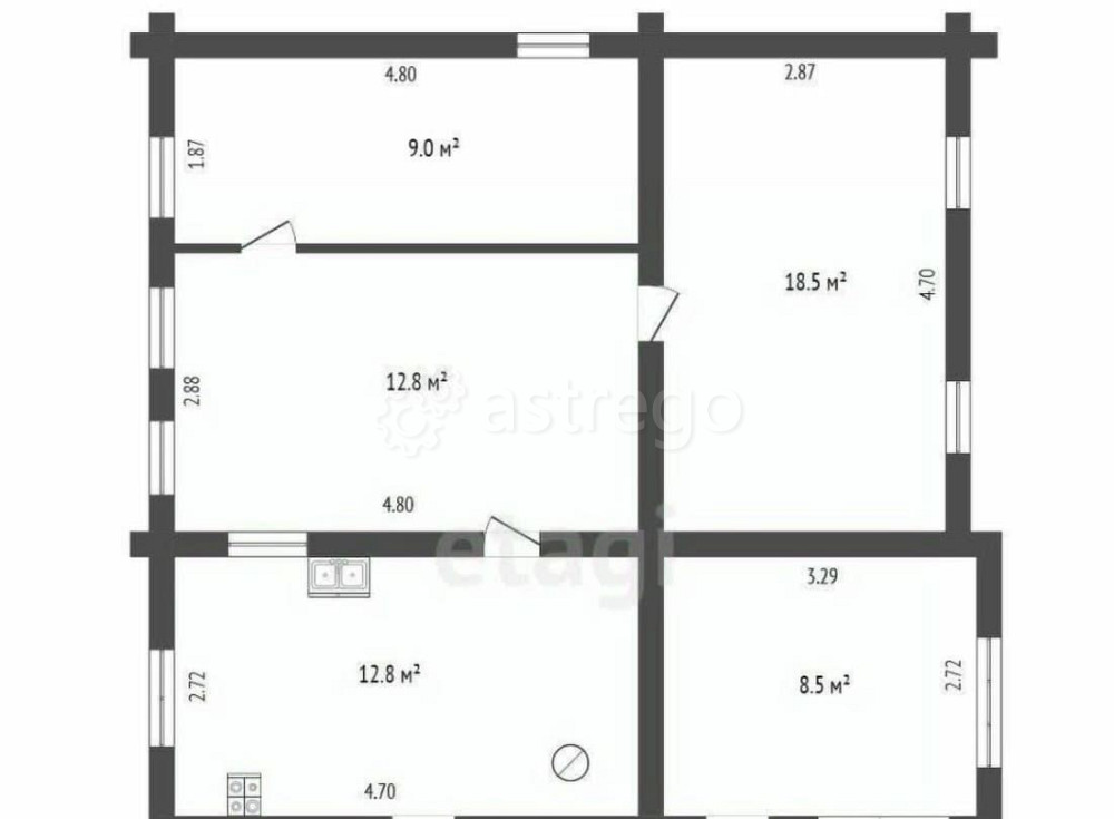 Дом, 73 м2, 10 соток, 1 эт. Стерлитамак - изображение 1