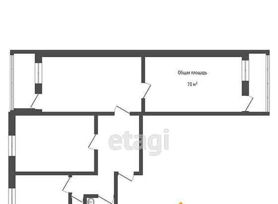3-комн. квартира, 70 м2, 5/5 эт. Бийск