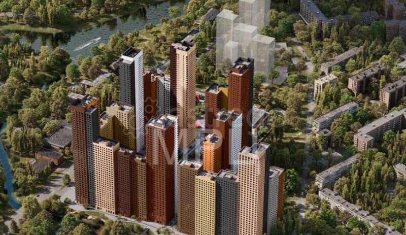 2-комн. квартира, 56.1 м2, 8/27 эт. Москва - изображение 3