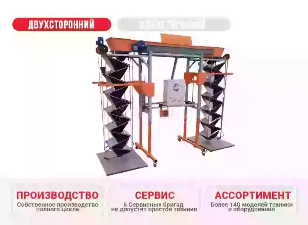 Универсальный заполнитель контейнеров и биг-бэгов весовой УЗ-2В КлинМаш Санкт-Петербург - изображение 1