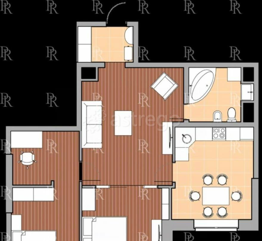 3-комн. квартира, 90.2 м2, 6/33 эт. Москва - изображение 6