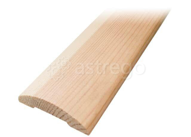 Наличник радиусный сосна 12,5х75х2200 мм сосна Новосибирск - изображение 1