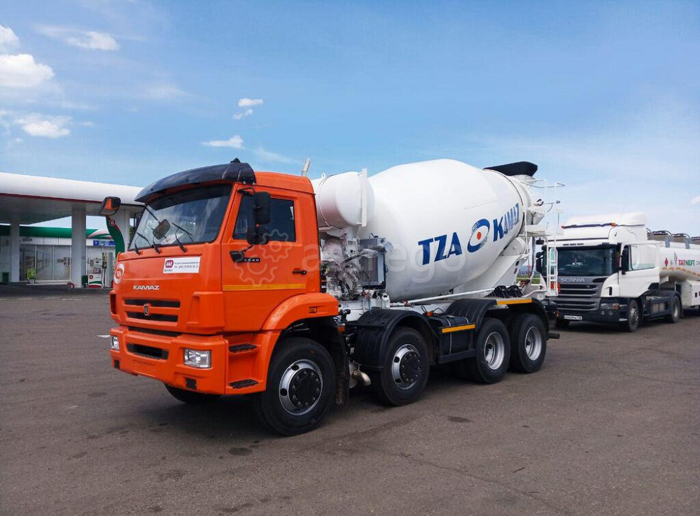 Автобетоносмеситель АБС-9 на шасси КАМАЗ-6540 (8х4) 9 м.куб. Самара - изображение 1