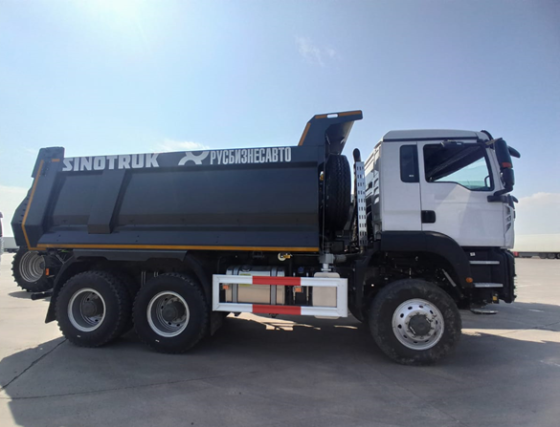 Самосвал HOWO T5G 6x6 ( ZZ3407V395GE1 ) / 5.2*2.3*1.5+0.2 / 18 м3 / наклон Краснодар