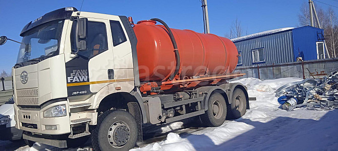 Машина вакуумная МВ-10-FAW-3250 (6х6, шасси 3675) 10 м3, насос КО-510, СПЕКТР Краснодар - изображение 1