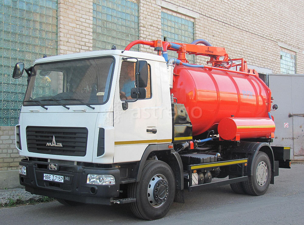 Машина илососная КО-530-21 МАЗ-534025-585-013 (ил 8м3, вода 740л.) Краснодар - изображение 1