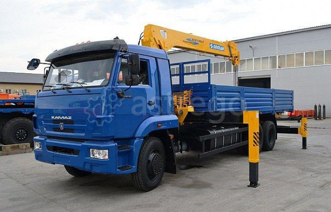 Бортовой JAC 90L с КМУ HYVA HST 3.2Е2 Самара - изображение 1