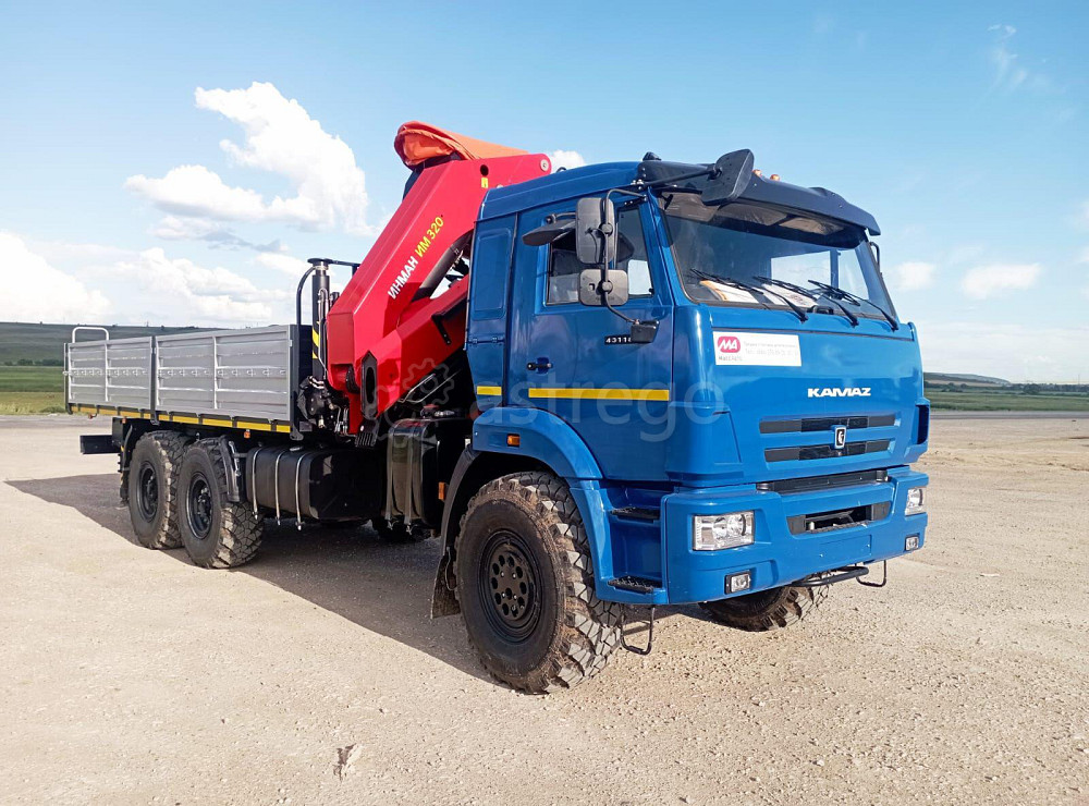 Кран-манипулятор Fassi F165A.22 на шасси КАМАЗ-43118 Самара - изображение 1