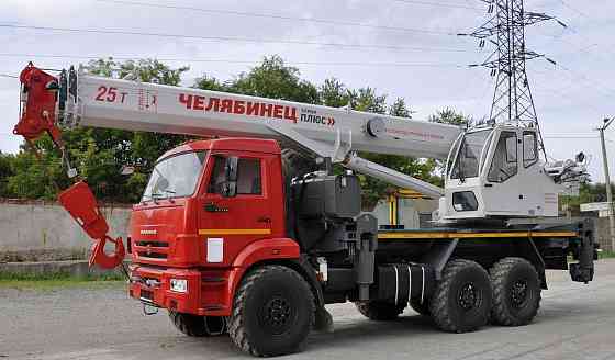 Автокран 25 т Челябинец КС-55732-33 на шасси Камаз-43118 6х6 Самара