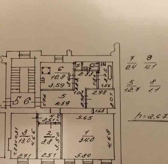 3-комн. квартира, 90 м2, 3/5 эт. Санкт-Петербург