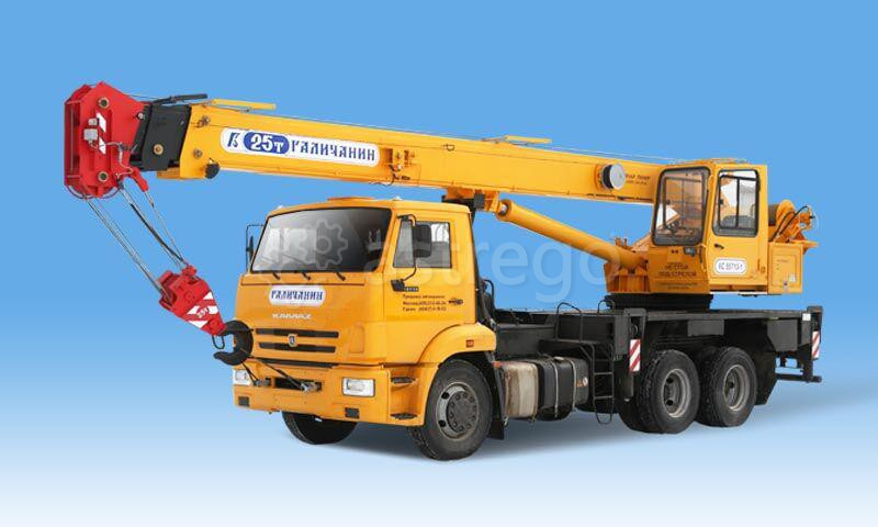 Автокран 25 т Галичанин КС-55713-1 на шасси Камаз-65115 6х4 Самара - изображение 1