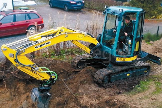 Мини экскаватор Yanmar ViO57U в Набережные Челны - изображение 1