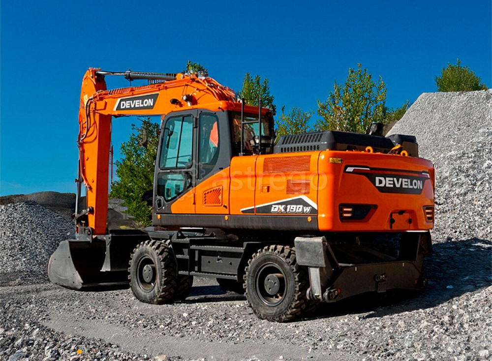 Колесный экскаватор Develon DX190WA Кемерово - изображение 1