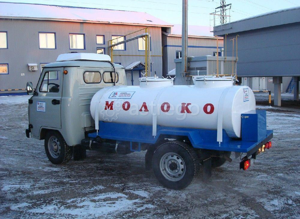 Молоковоз УАЗ 36221, цистерна 1,2 куб. м, с рефрижератором Самара - изображение 1