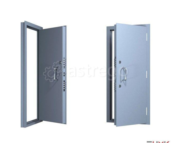 Дверь бронированная пулестойкая двупольная серии ДБПД-1 SS/AG-1, 1 класса пулестойкости по ГОСТ Р 51 Красноярск - изображение 1