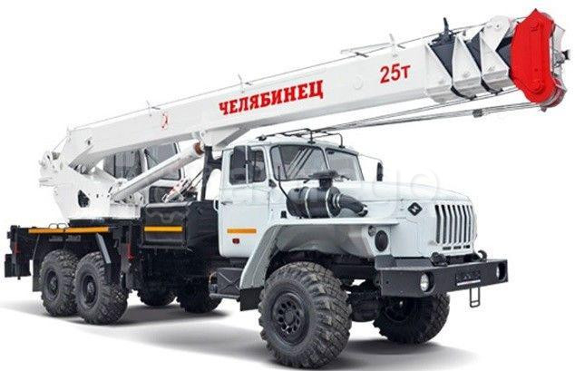 Автокран "Челябинец" КС-55732 на шасси Урал-4320 Самара - изображение 1