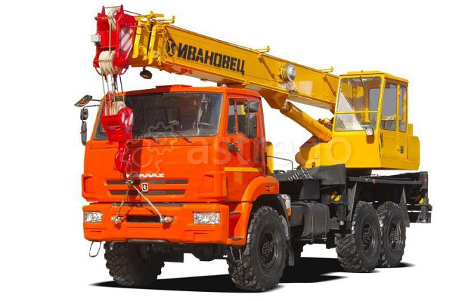Автокран Ивановец КС-35714К-2 16 т на шасси КАМАЗ-43118 (6х6) Самара - изображение 1