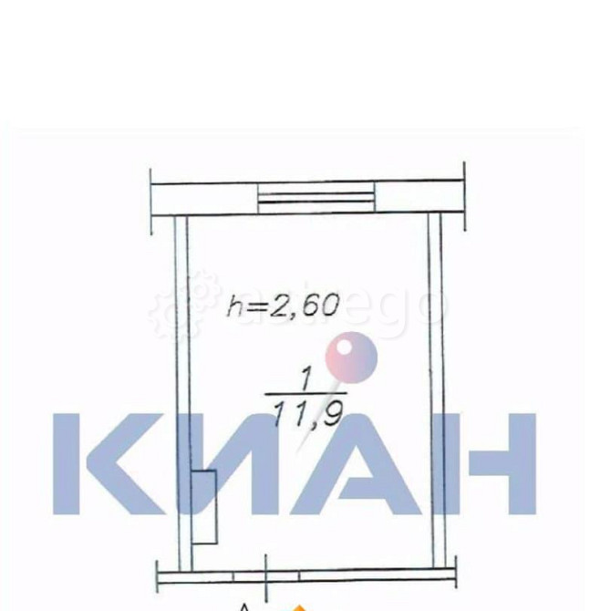 Комната, 11.9 м2, 4/9 эт. Красноярск - изображение 2
