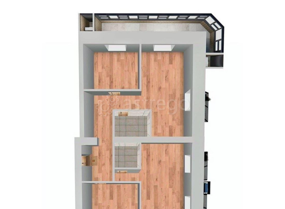 3-комн. квартира, 115.8 м2, 13/14 эт. Благовещенск - изображение 1