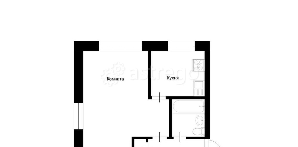 1-комн. квартира, 32.9 м2, 3/5 эт. Норильск - изображение 5