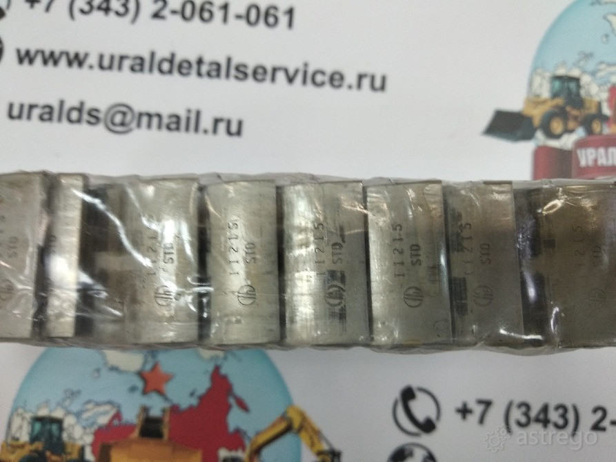 6BG1 Isuzu 1115100743 Вкладыши Коренные (1115100740, 1115100741, 1115100742) Екатеринбург - изображение 2