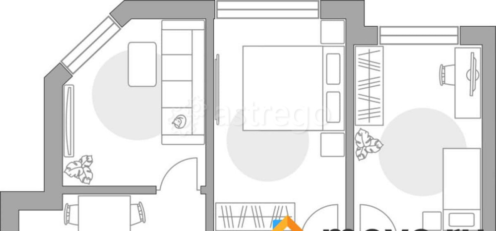 4-комн. квартира, 63.5 м2, 4/4 эт. Королев - изображение 1