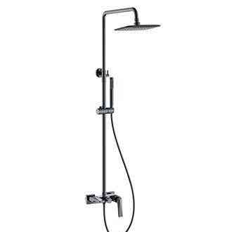 Душевая стойка BOHEME Venturo 378-SGM Shine Gun Metal Новосибирск