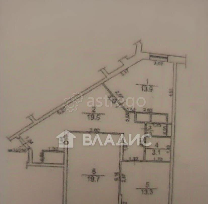 3-комн. квартира, 71 м2, 25/26 эт. Балашиха - изображение 6