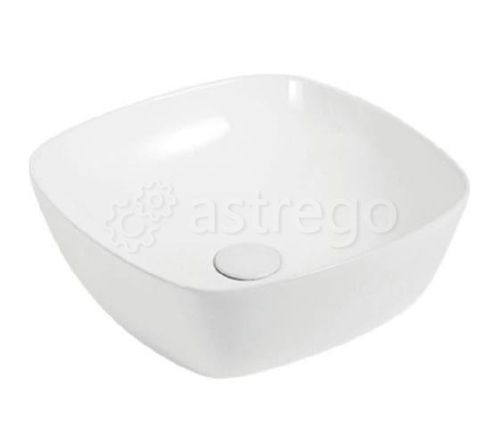 Раковина накладная чаша Ceramica Nova Element квадратная 400х400х140 мм CN5006 Ceramica-nova Москва - изображение 1