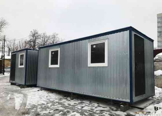 Бытовка 6х2.4х2.5 м, оцинкованный профлист, два окна Краснодар