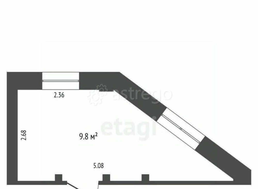 Свободного назначения, 9.8 м2 Стерлитамак - изображение 1
