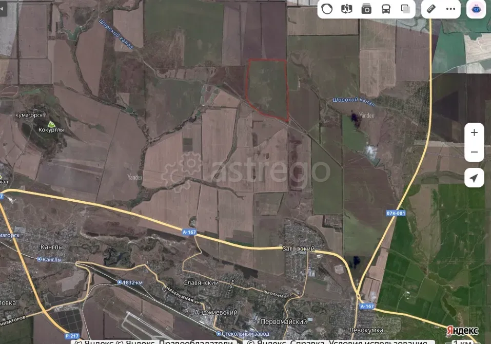 Сдам участок, Фермерский, 3800 сот., долгосрочно Минеральные Воды - изображение 1