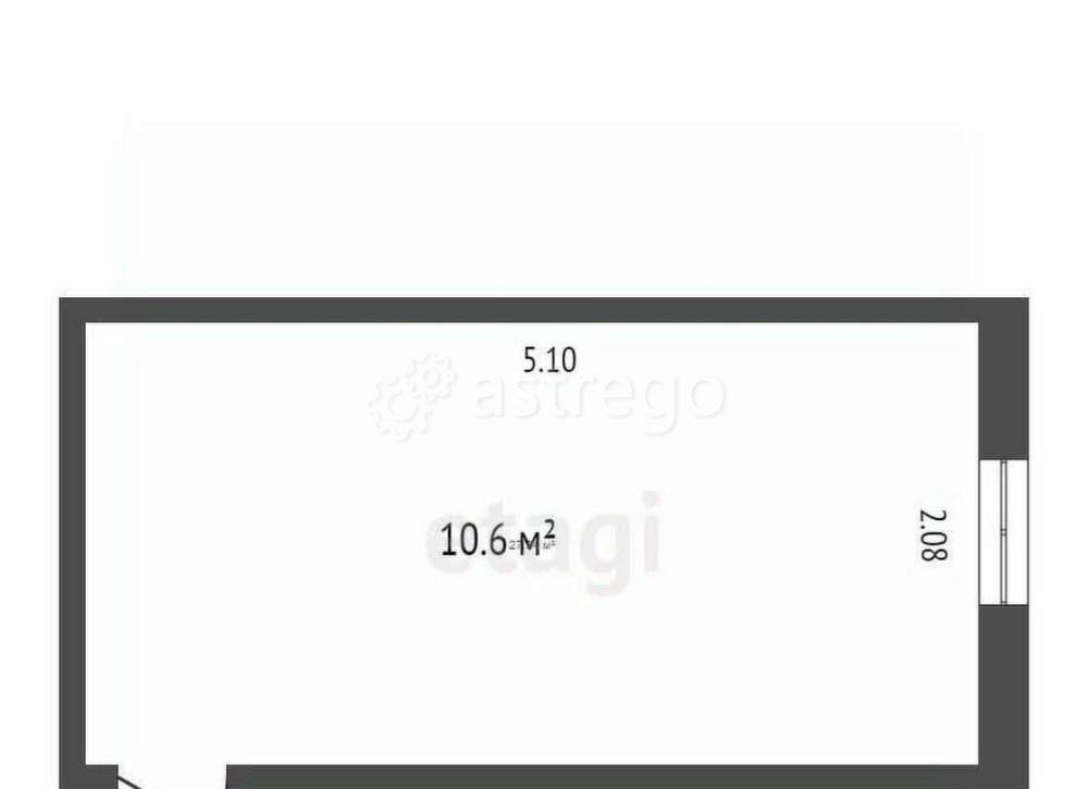 Комната, 10.6 м2, 1/6 эт. Санкт-Петербург - изображение 5