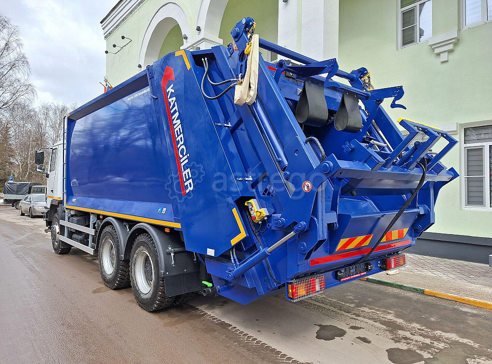 Мусоровоз KAT-22S на шасси МАЗ 631226-585-042 (ТКМ-430) задн загрузка, портал Краснодар - изображение 1