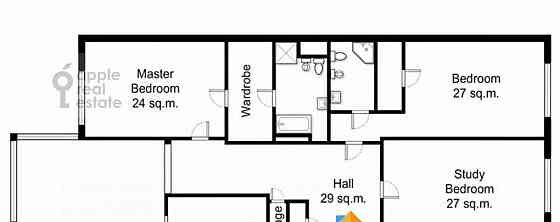 4-комн. квартира, 205 м2, 3/10 эт. Москва