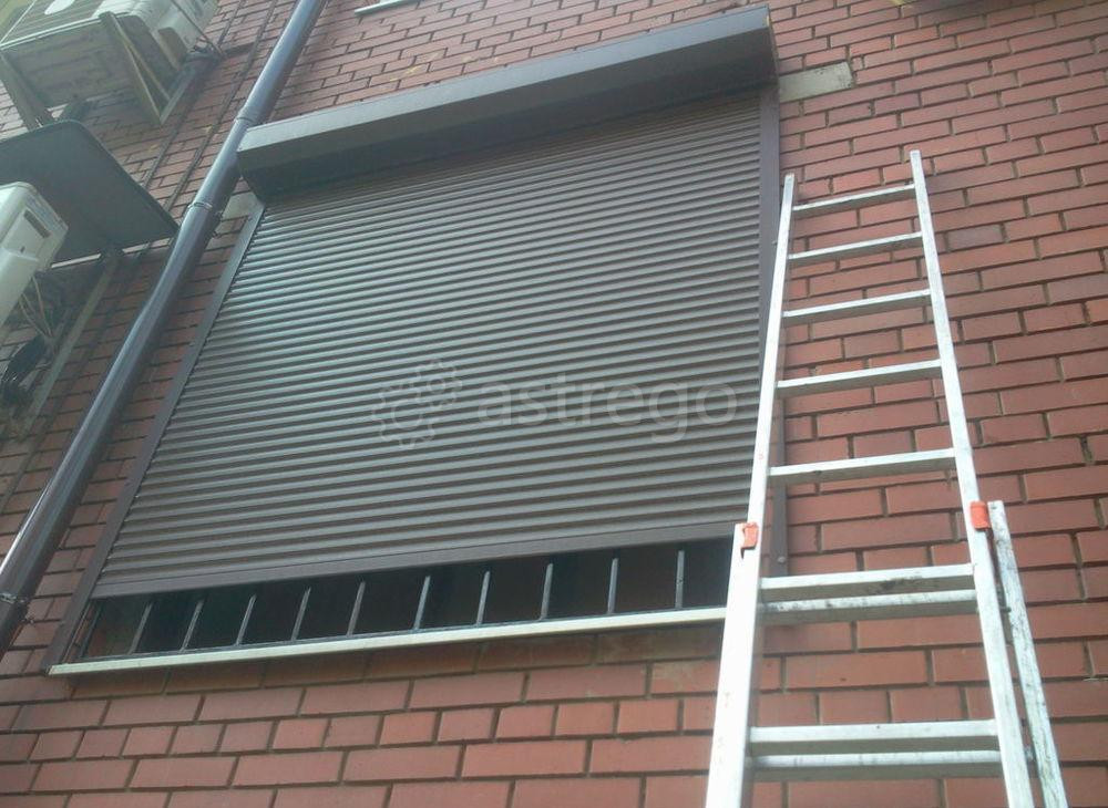 Рольставни для дверного проема 1000х2100 мм Красноярск - изображение 1