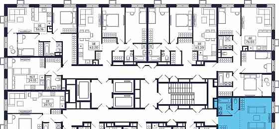 2-комн. квартира, 73.08 м2, 16/28 эт. Красногорск