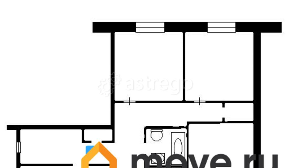 4-комн. квартира, 79 м2, 1/9 эт. Шарыпово - изображение 2
