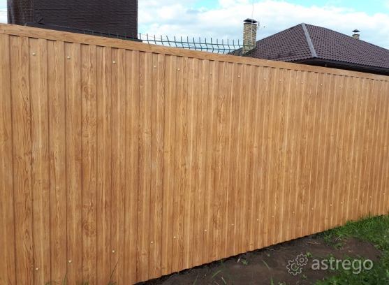 Забор из Профнастила Казань - изображение 1