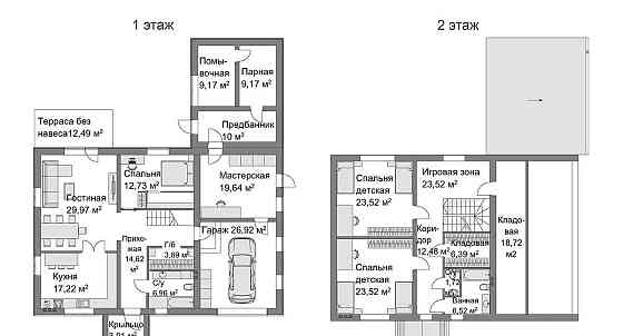 Коттедж, 252.05 м2, 1 эт. Москва